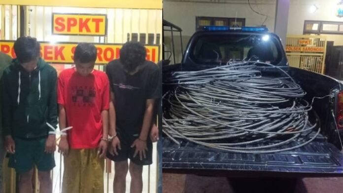 3-komplotan-maling-kabel-listrik-PLN-jenis-A3C-di-Kecamatan-Saronggi-Sumenep